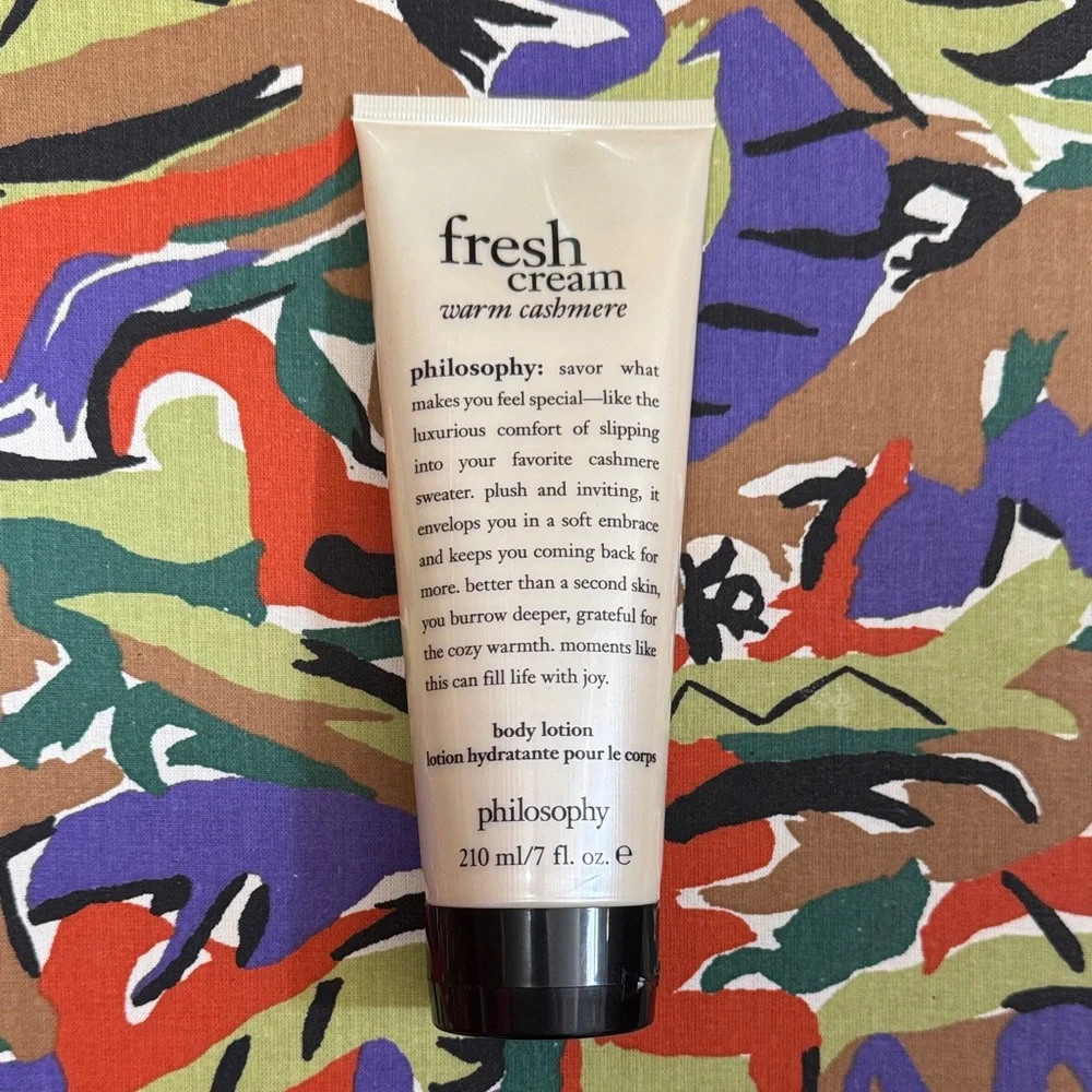 NEW Philosophy fresh cream warm cashmere body lotion - Picture 1 of 2